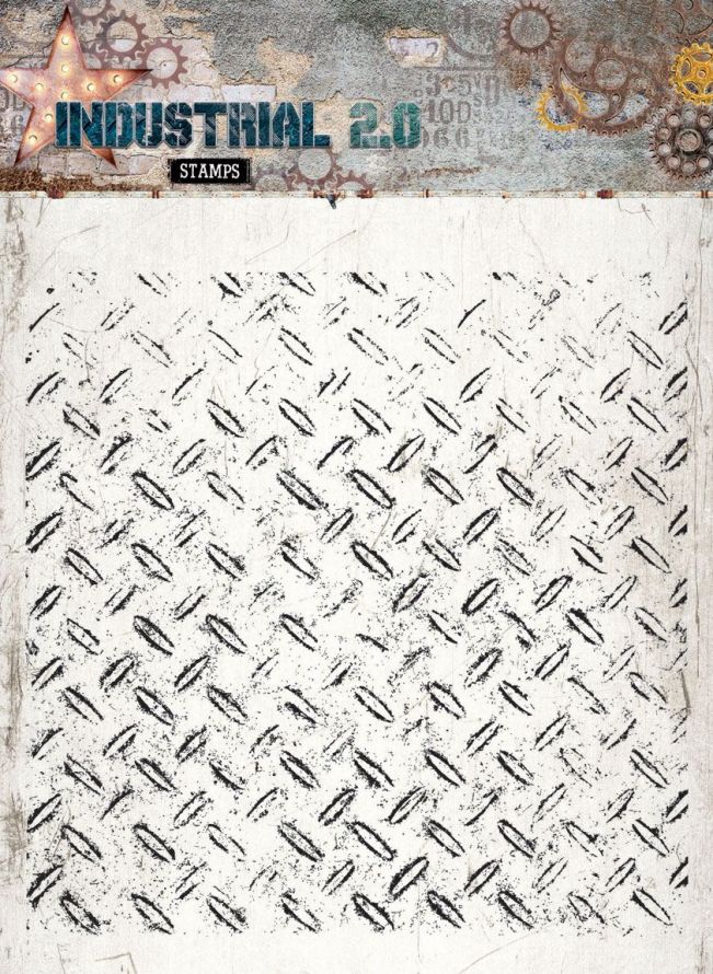 Industrial Clear Stamp - 14x14cm