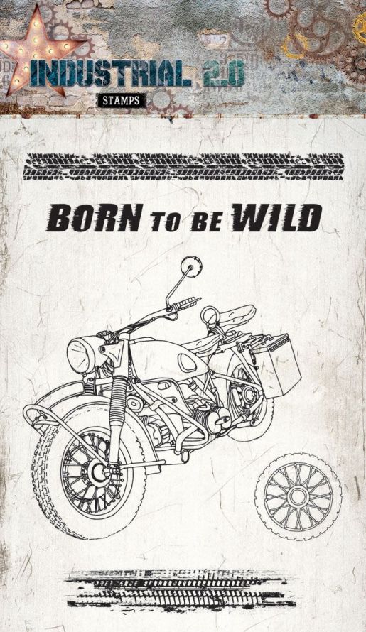 Industrial - Clear Stamp - A6