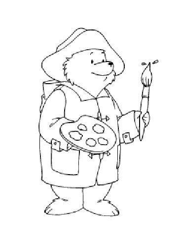 Paddington Bear - Clear Stempel - A7