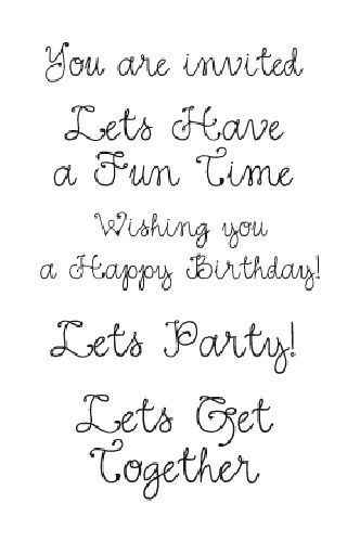 My friend Ronnie - Invitation - Transparante Stempel - A7