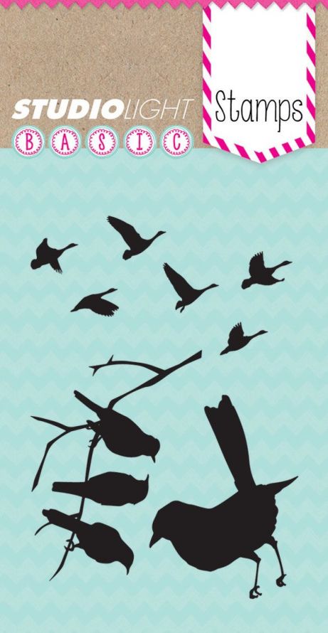 Vogels - Transparante Stempel - A7