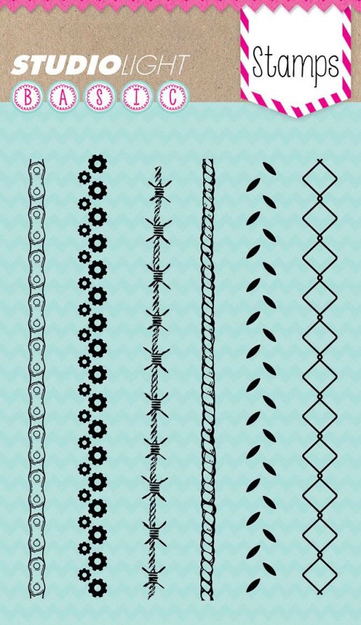 Lijnen - Transparante Stempel - A6