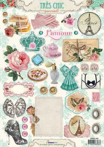 Tres Chic - 3DA4 Stap für Stap Schneidebogen