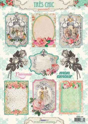 Tres Chic - 3DA4 Stap für Stap Schneidebogen