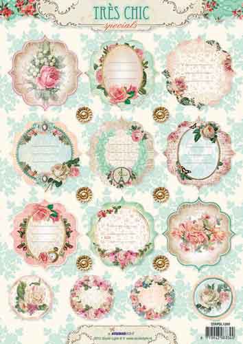 Tres Chic - 3DA4 Stap für Stap Schneidebogen