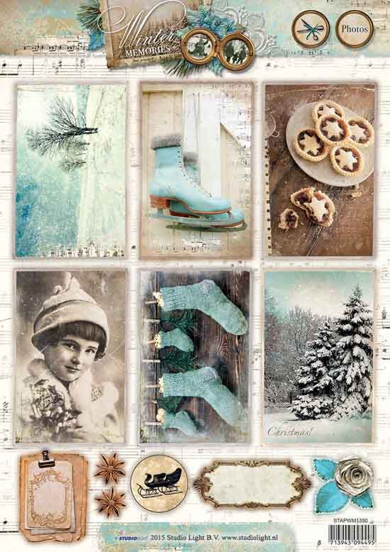 Winter Memories -  3DA4 Photo Die-cut Sheet