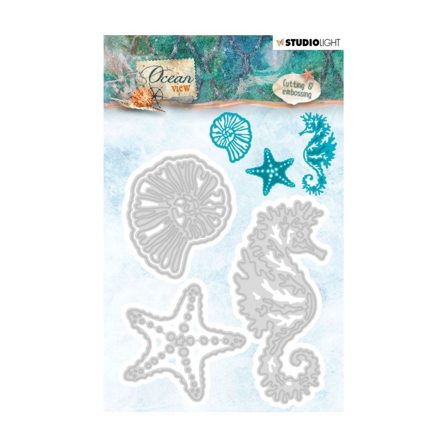 Ocean View - Embossing Die-cut Stencil