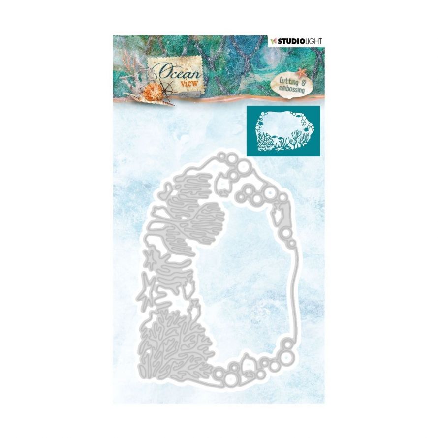 Ocean View - Embossing Die-cut Stencil