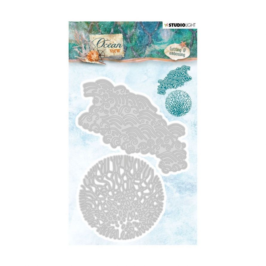 Ocean View - Embossing Die-cut Stencil