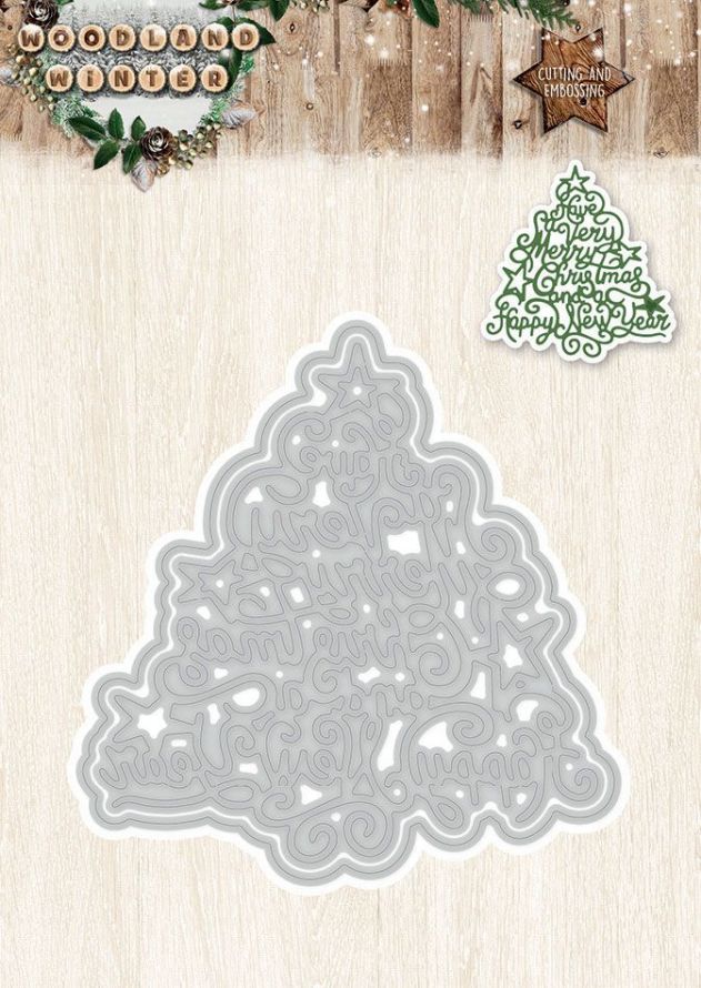 Woodland Winter - Embossing Die-cut Stencil