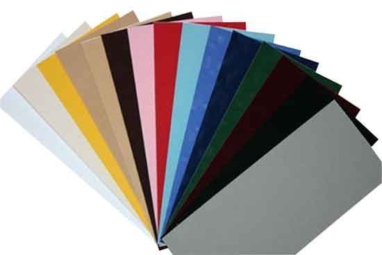 Samt Sticker Bogen - Weiß - 10x23cm