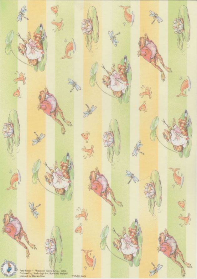 Beatrix Potter - Vellum - A4