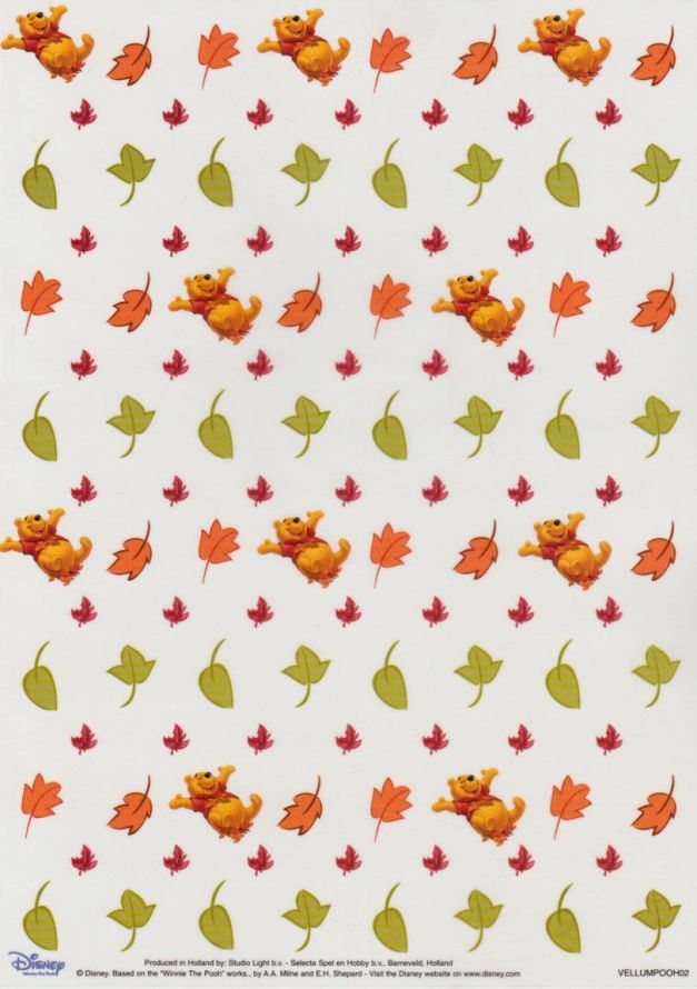 Winnie the Pooh - Vellum - A4
