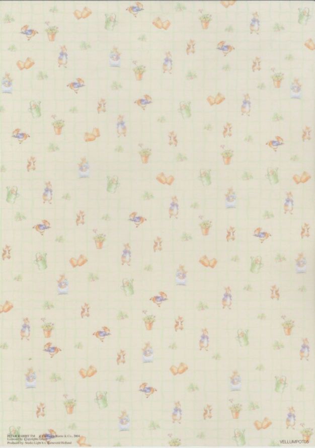 Beatrix Potter - Vellum - A4