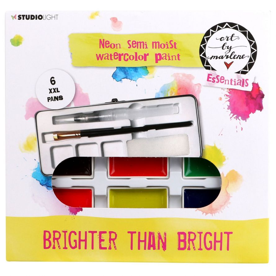 Watercolor set Metallic Sparkly and Bright nr.04 - Studio Light
