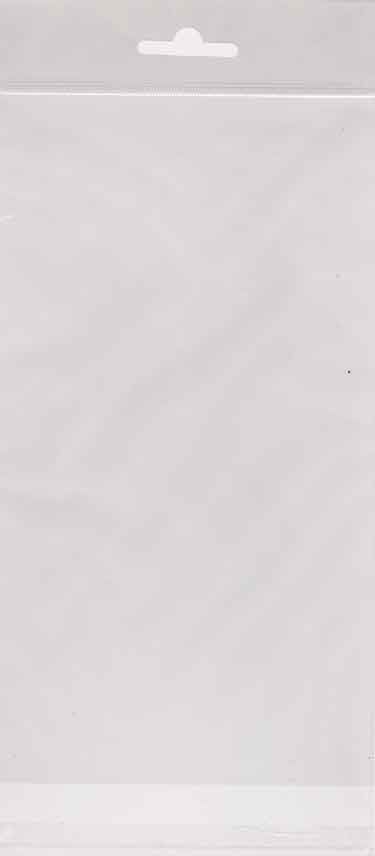 Aufhängeflachbeutel - Transparent - 13x23,5cm - 200 Stuck