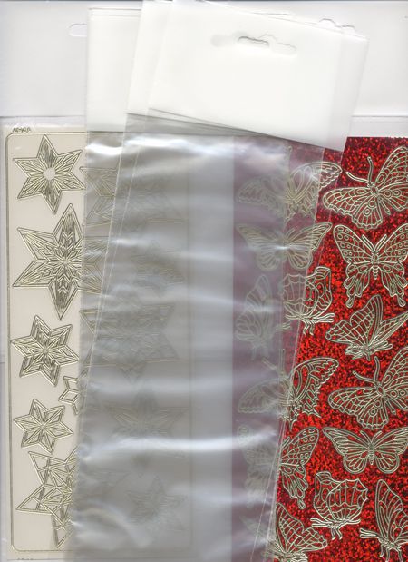 Hanger Bags with euro hanging log - Transparent