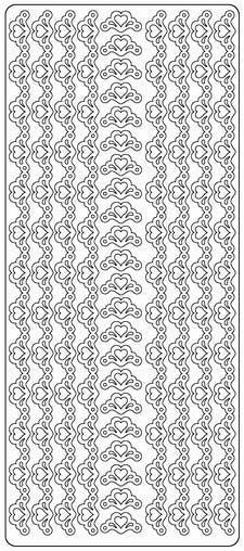 Hartjes Lijnen - Peel-Off Stickervel - Multi