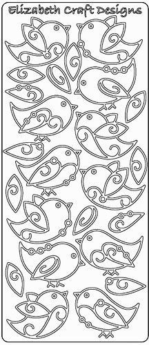 Birds - Sticky Shapes Stickersheet