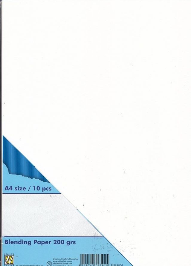 Blending Paper - 200 grams - A4 formaat - 10 stuks