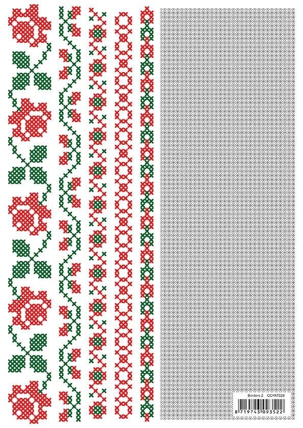CrossCraft Patterns - 28 Borders