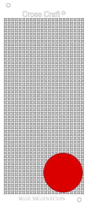 Rouge Foncé CrossCraft - Auto Collants