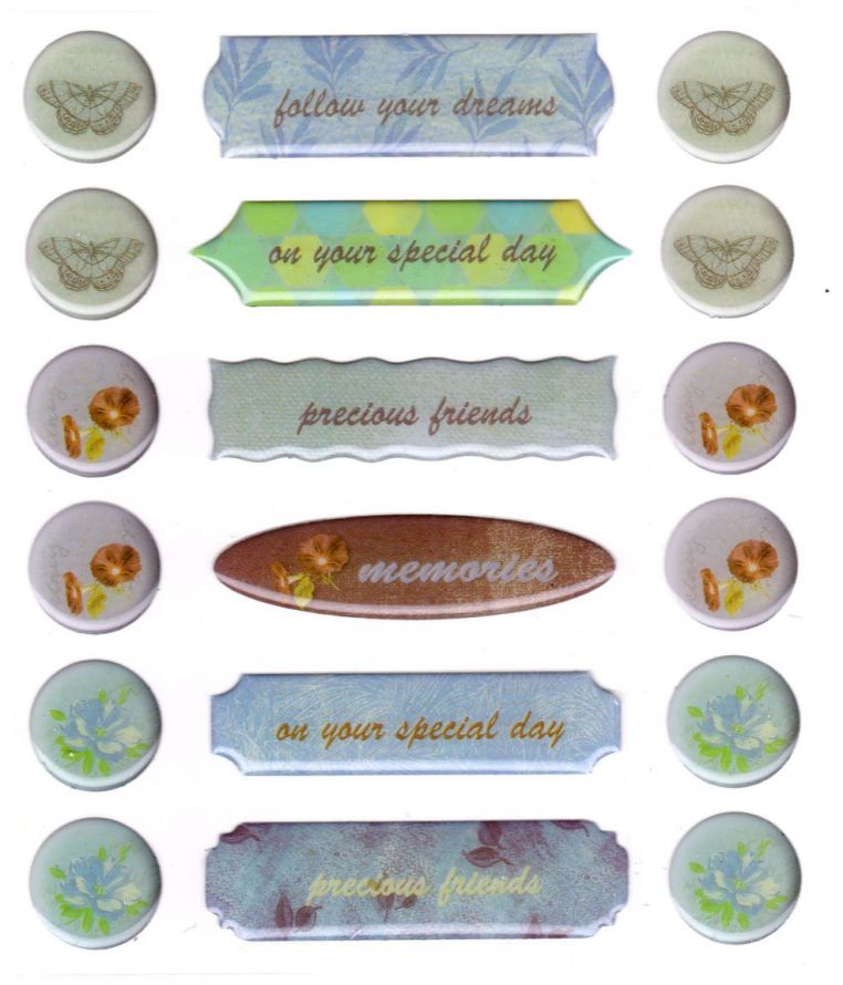 Various Text - Relief Embellishments