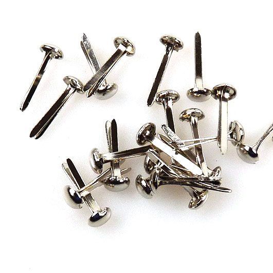 Attaches Parisiennes - Argent - 40 pcs