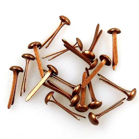 Musterklammern - Kupfer - 40 Stück