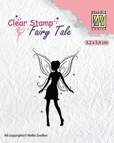 Transparante Stempel - Silhouette - Fairy Tale