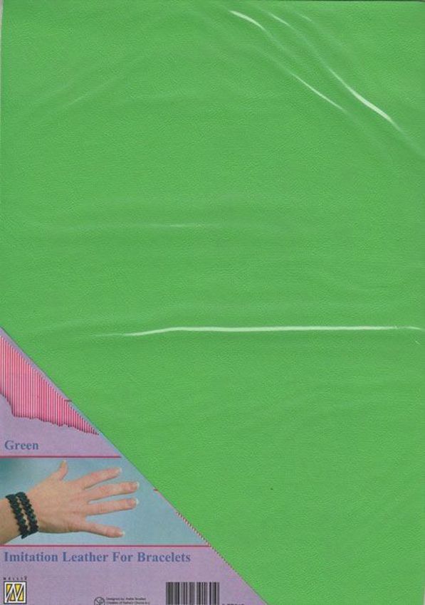 Simili Cuir - Vert - A4 Format
