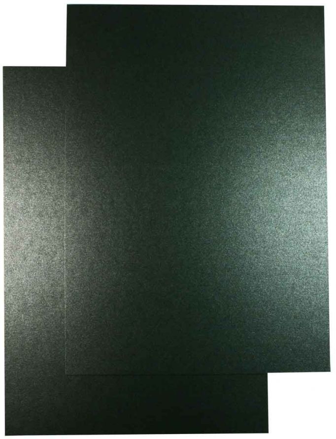 A5 Carton pâquet luxe - Anthracite nacre - 200 Feuilles