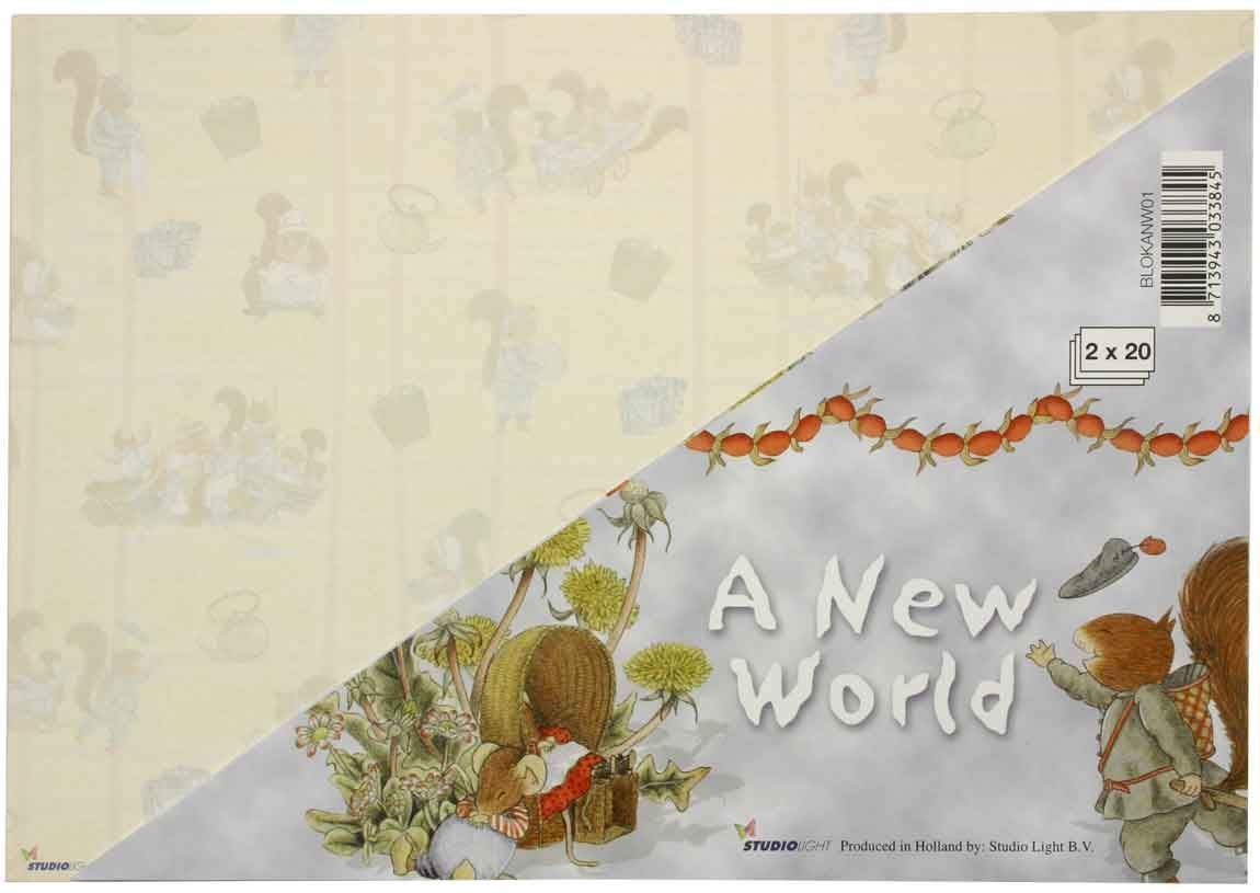 A New World - Karton Abbildung Block