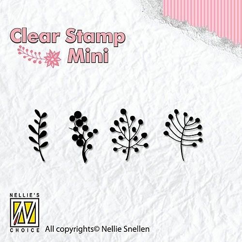 Transparante Stempel - Mini - Berries