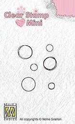 Transparante Stempel - Mini - Bubbles
