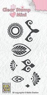 Mandala Transparante Stempel - Mini - Flower