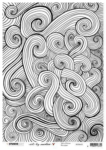 Rice Paper A4 vel Art By Marlene 5.0 nr.02