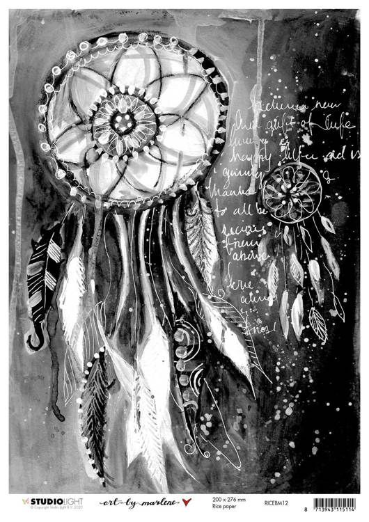 Rice Paper A4 vel Art By Marlene 5.0 nr.12