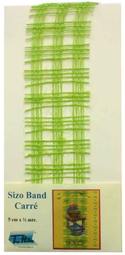 Sizo-Band Carré Packung - Hellgelb