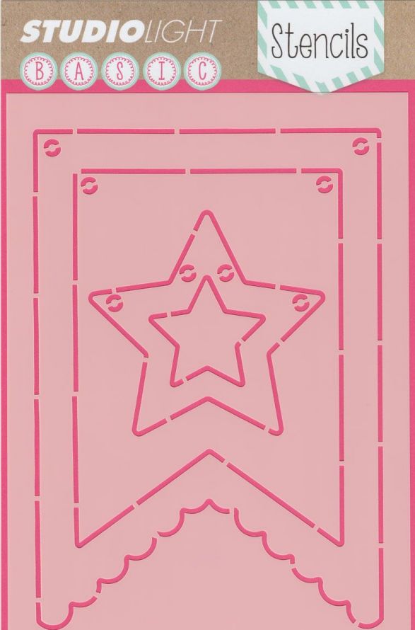 Flagline-Basic Stencil