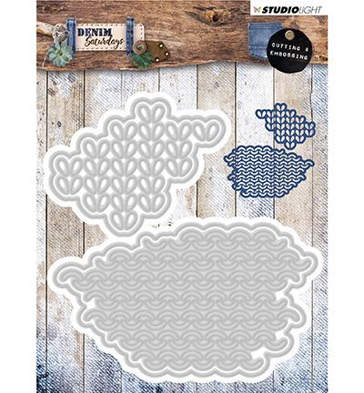 Denim Saturdays - Embossing Die-cut Stencil