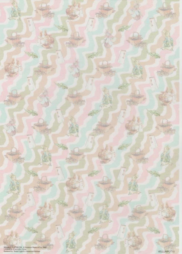 Beatrix Potter Classic - Vellum - A4