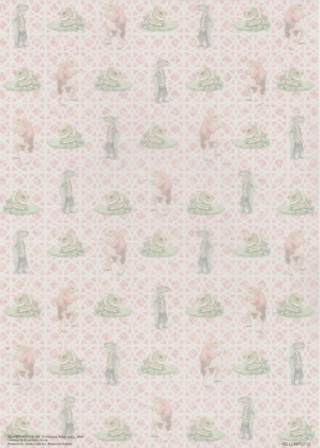 Beatrix Potter Classic - Vellum - A4