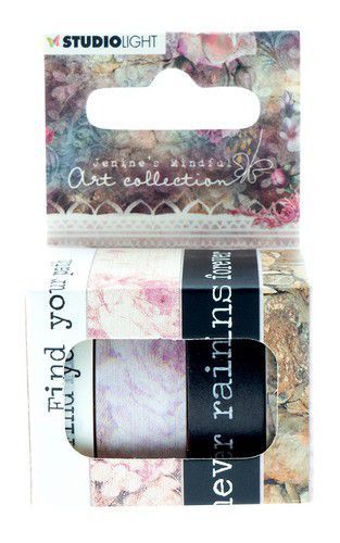 4 Rolls Washi Tape - Jenine's Mindful Art 3.0 nr. 02