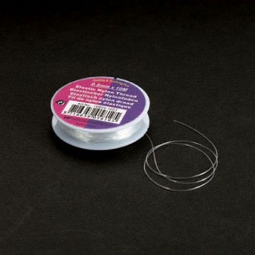 Fil de Nylon Elastique - 0,5mm x 10M