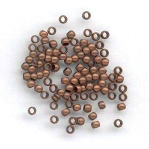 Perles à Écraser - Rond - Antique Copper