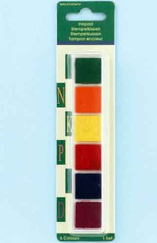 Stempelkissen - 6 Farben