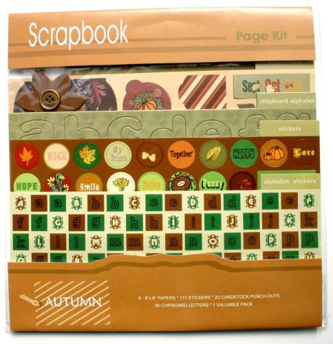 Herfst Scrapbook Set