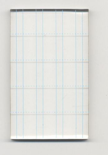 Transparant Stempel Blok - 10x6x0,7cm