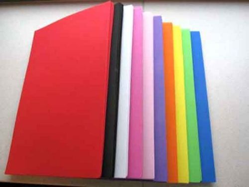 50 EVA Foam Sheets - Value Pack - 10 Colours - 22 x 30cm x 2mm